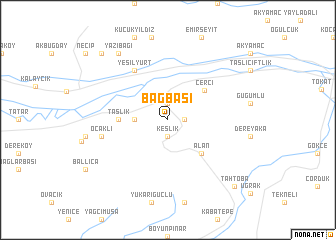 map of Bağbaşı