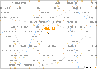 map of Bagbili