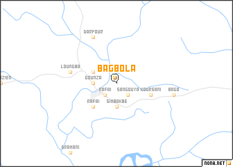 map of Bagbola