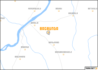 map of Bagbunda