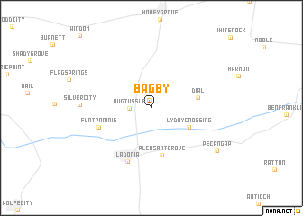 map of Bagby