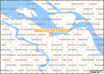 map of Bāgchhi Sātpākia