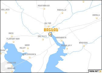 map of Bagdad