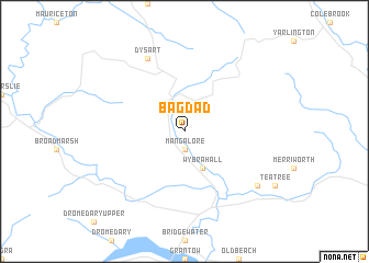 map of Bagdad