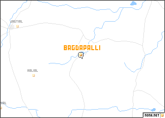 map of Bagdapalli