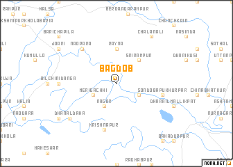 map of Bāgdob