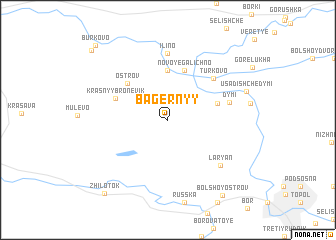 map of Bagernyy