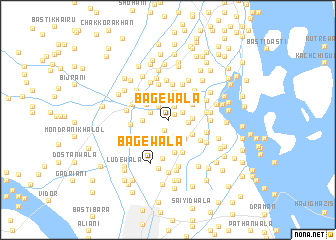 map of Bāgewāla