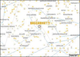 map of Bagga Bhatti