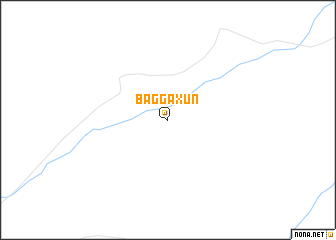 map of Bag Gaxun