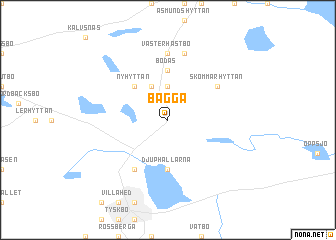 map of Baggå