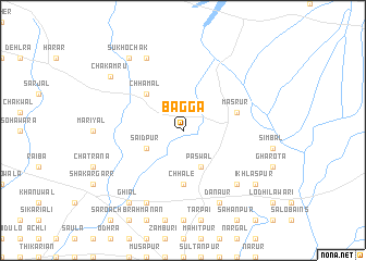 map of Bagga