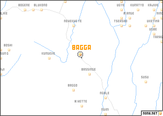 map of Bagga