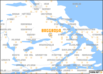 map of Baggboda