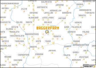 map of Bagger Farm
