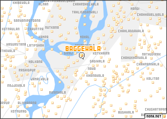 map of Baggewāla