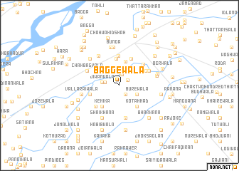 map of Baggewāla