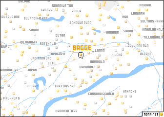 map of Bagge