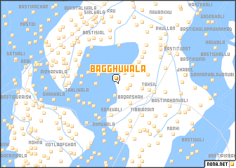 map of Bagghūwāla