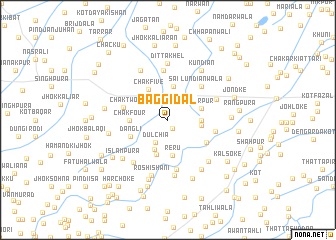 map of Baggidal