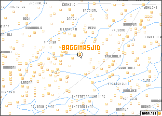 map of Baggi Masjid