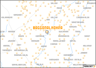 map of Baggonāl Mohra