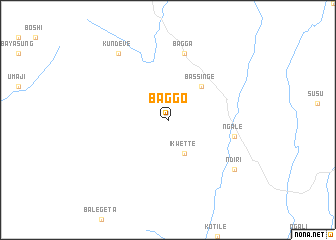 map of Baggo