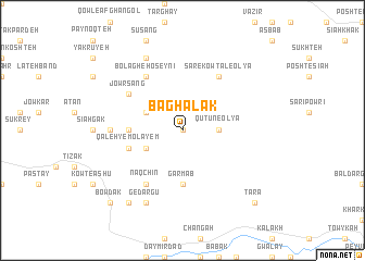 map of Baghalak