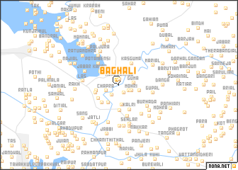 map of Baghāli