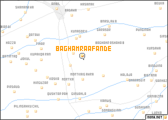 map of Baghamra Afande
