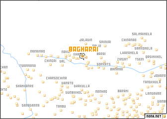 map of Bagharai