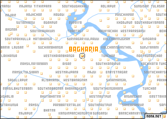 map of Bāgharia