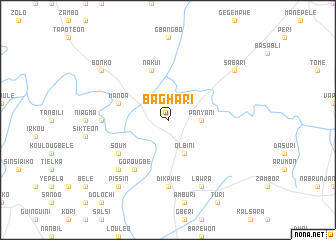 map of Baghari