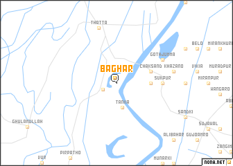 map of Baghār