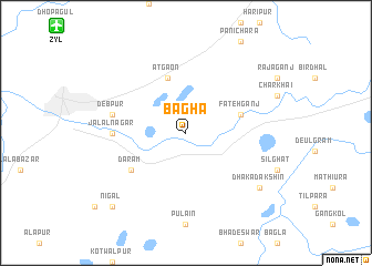 map of Bāgha