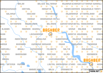 map of Bāghber