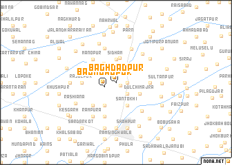 map of Baghdādpur