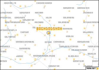 map of Baghdād Shāh