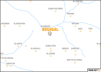 map of Baghdāl