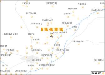 map of Bāgh Daraq