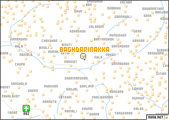 map of Bāghdari Nakka