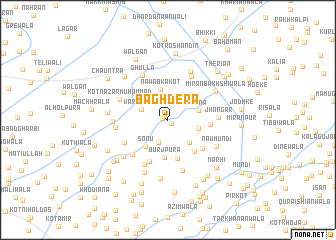 map of Baghdera