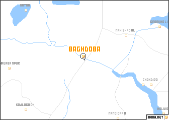 map of Bāghdoba