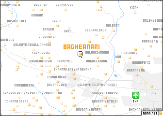 map of Bāgh-e Anārī