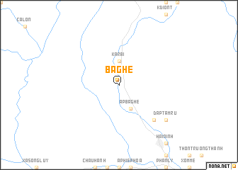 map of Baghe