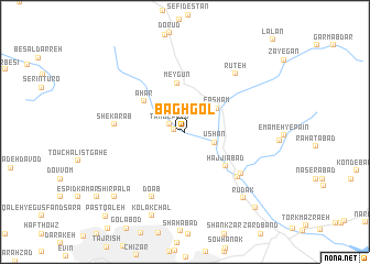 map of Bāgh Gol