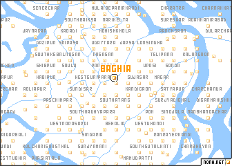 map of Bāghia