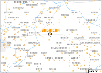 map of Bāghicha