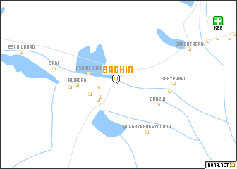 map of Bāghīn