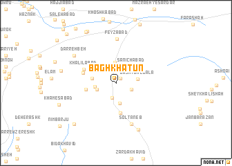 map of Bāgh Khātūn